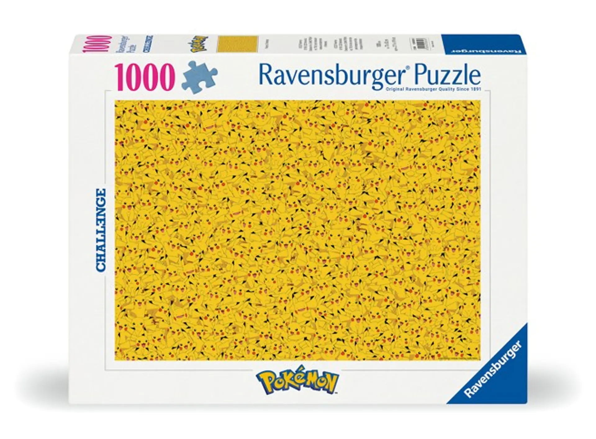 Puzzle 1000 Piezas Challenge | Pikachu Pokémon Challenge 1