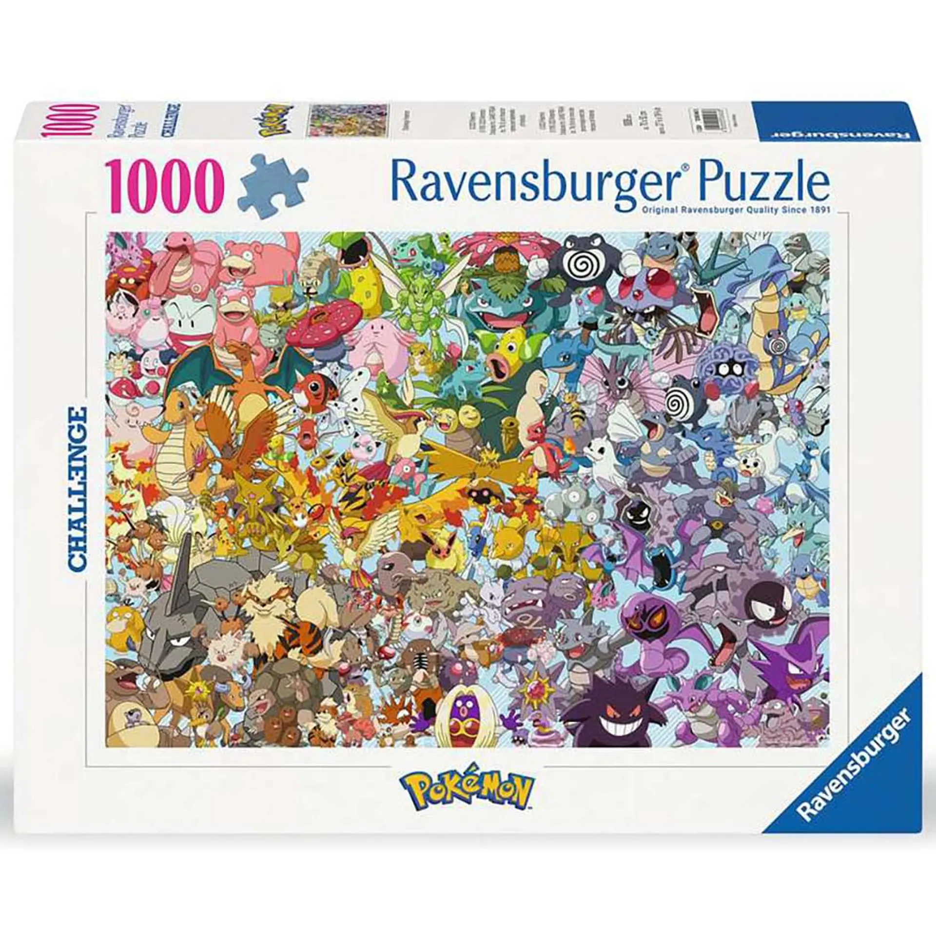 Puzzle 1000 Piezas | Pokémon Arcoíris Challenge 1