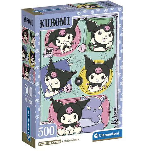 Puzzle 500 Piezas | Kuromi Hello Kitty