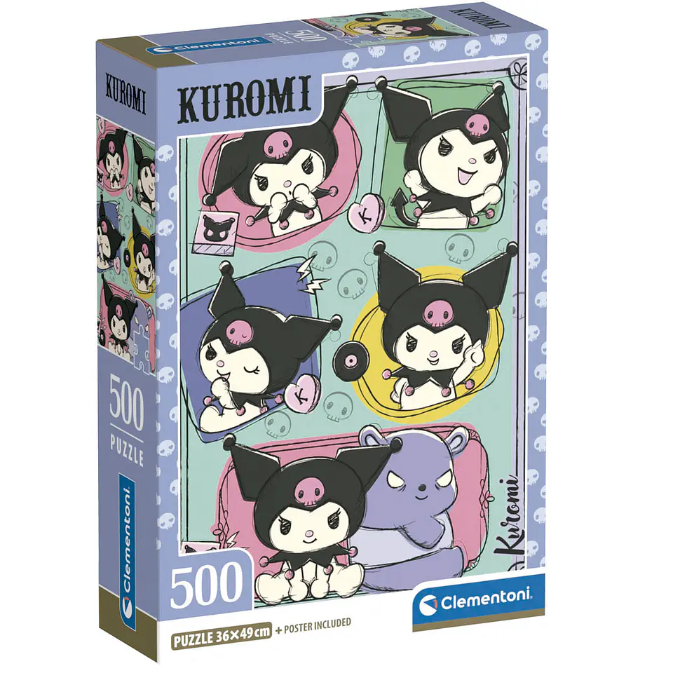Puzzle 500 Piezas | Kuromi Hello Kitty 1