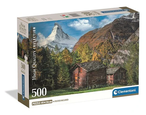 Puzzle 500 Piezas | El Encanto del Matterhorn