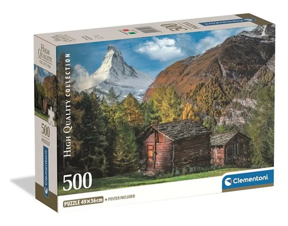 Puzzle 500 Piezas | El Encanto del Matterhorn 1
