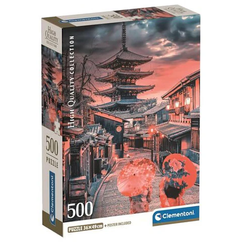 Puzzle 500 Piezas | Atardecer en Kioto