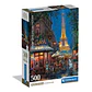 Puzzle 500 Piezas | Noche en el Café de la Torre Eiffel - Miniatura 1