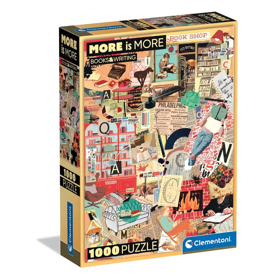 Puzzle 1000 Piezas | More Is More: Libros y Escritura 1