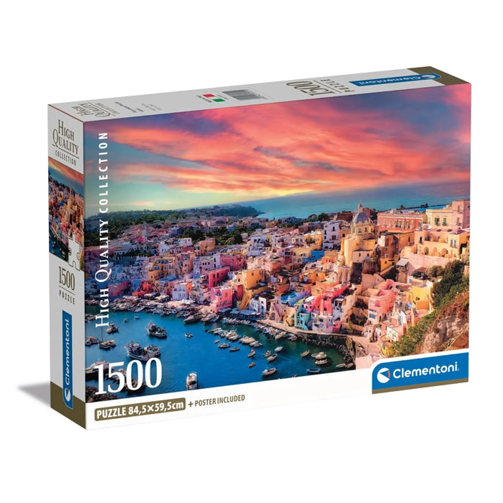 Puzzle 1500 Piezas | Isla de Procida, Italia 1