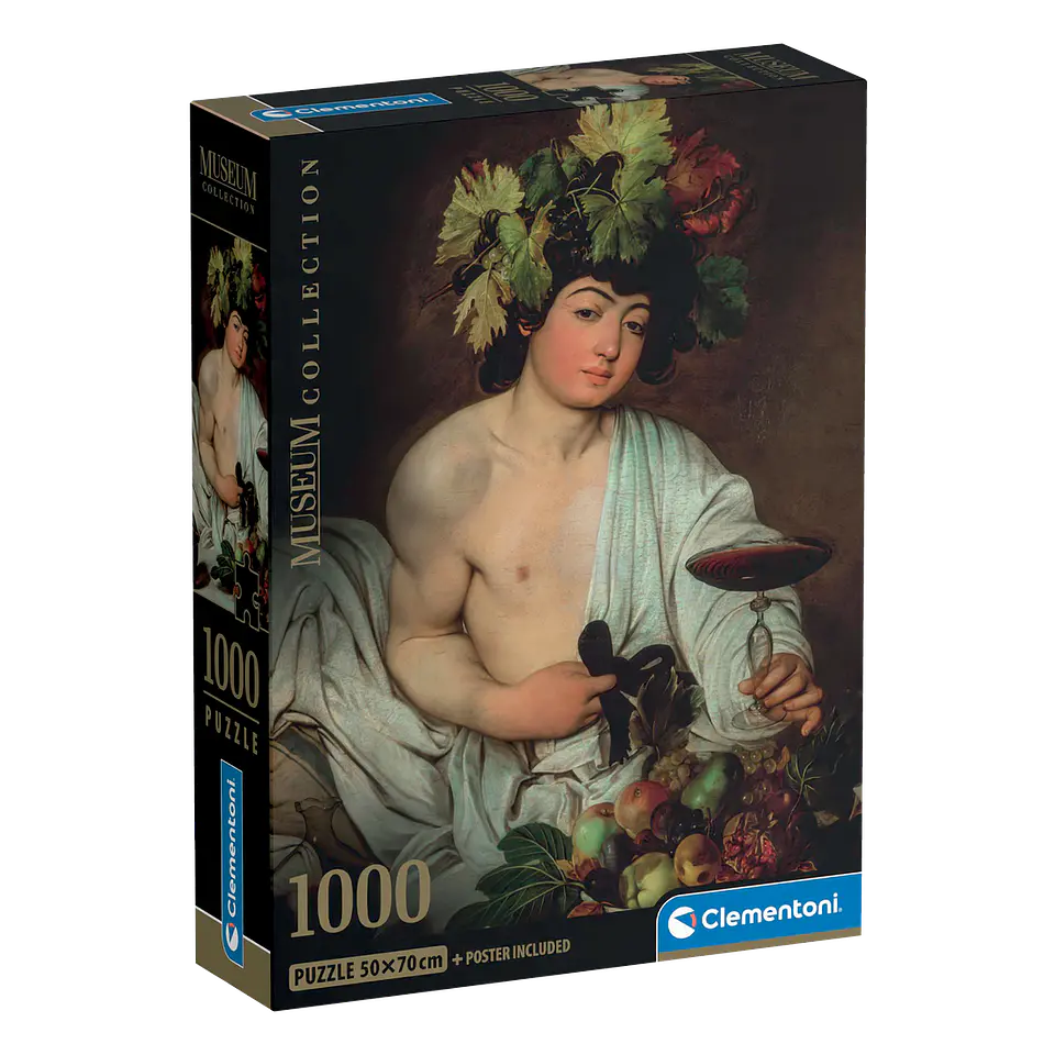 Puzzle 1000 Piezas | Museo: Baco de Caravaggio 1
