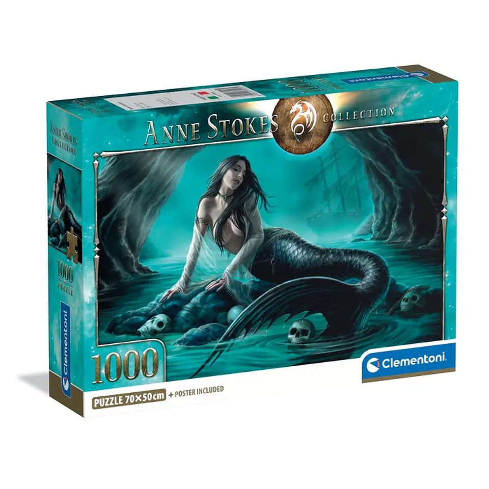 Puzzle 1000 Piezas | El Lamento de la Sirena - Anne Stokes 1