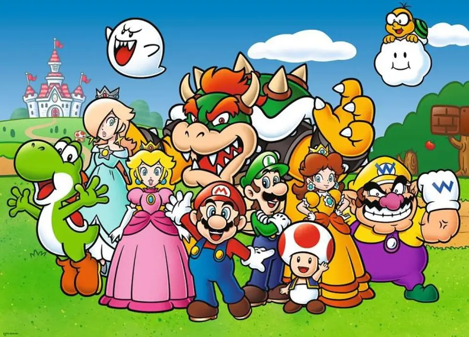 Puzzle 100 Piezas XXL | Super Mario 2