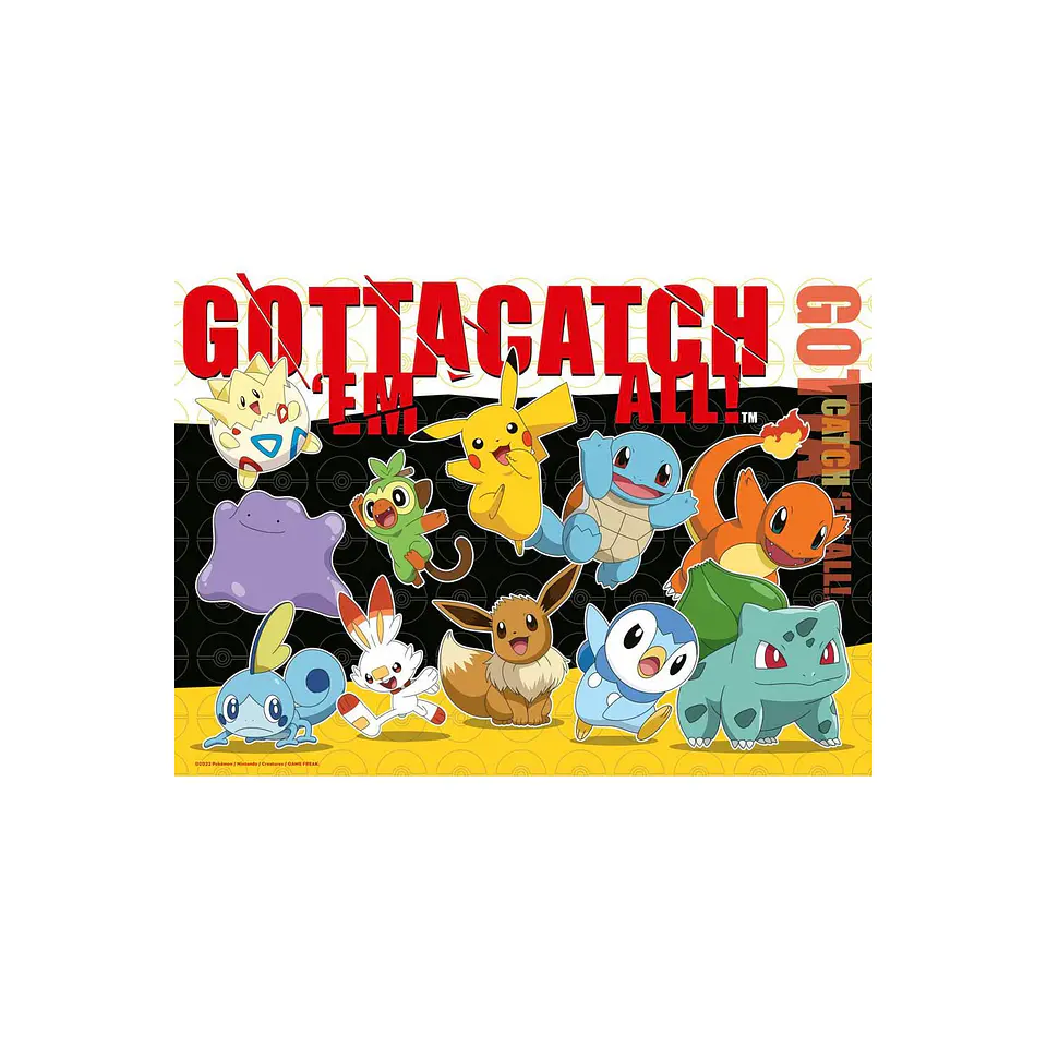 Multipack 4 Puzzles de 100 Piezas | Pokémon 3