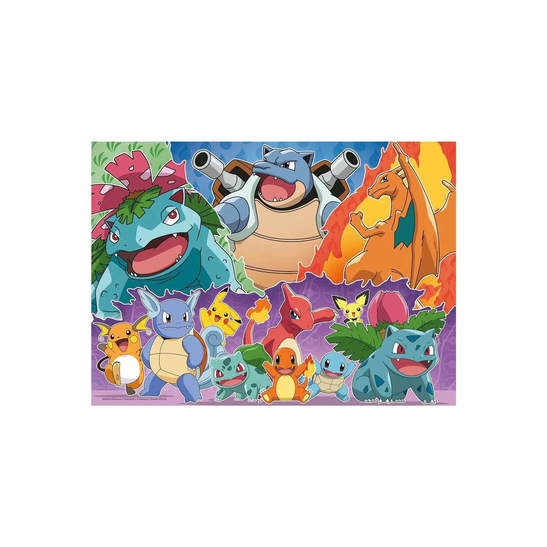 Multipack 4 Puzzles de 100 Piezas | Pokémon 4