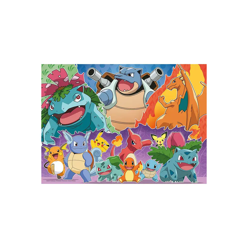 Multipack 4 Puzzles de 100 Piezas | Pokémon 4
