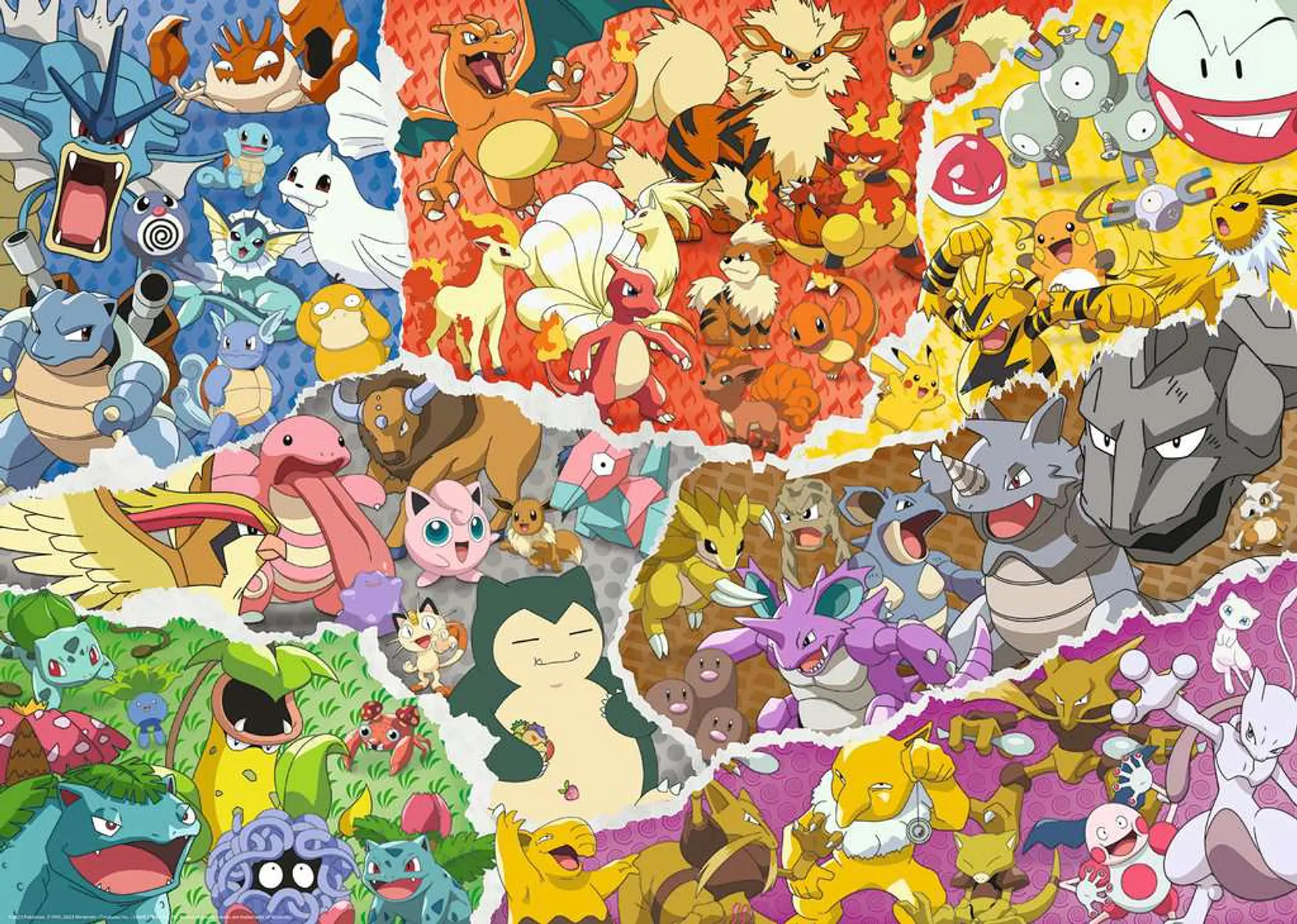 Puzzle 1000 Piezas | Pokémon: La Aventura 2