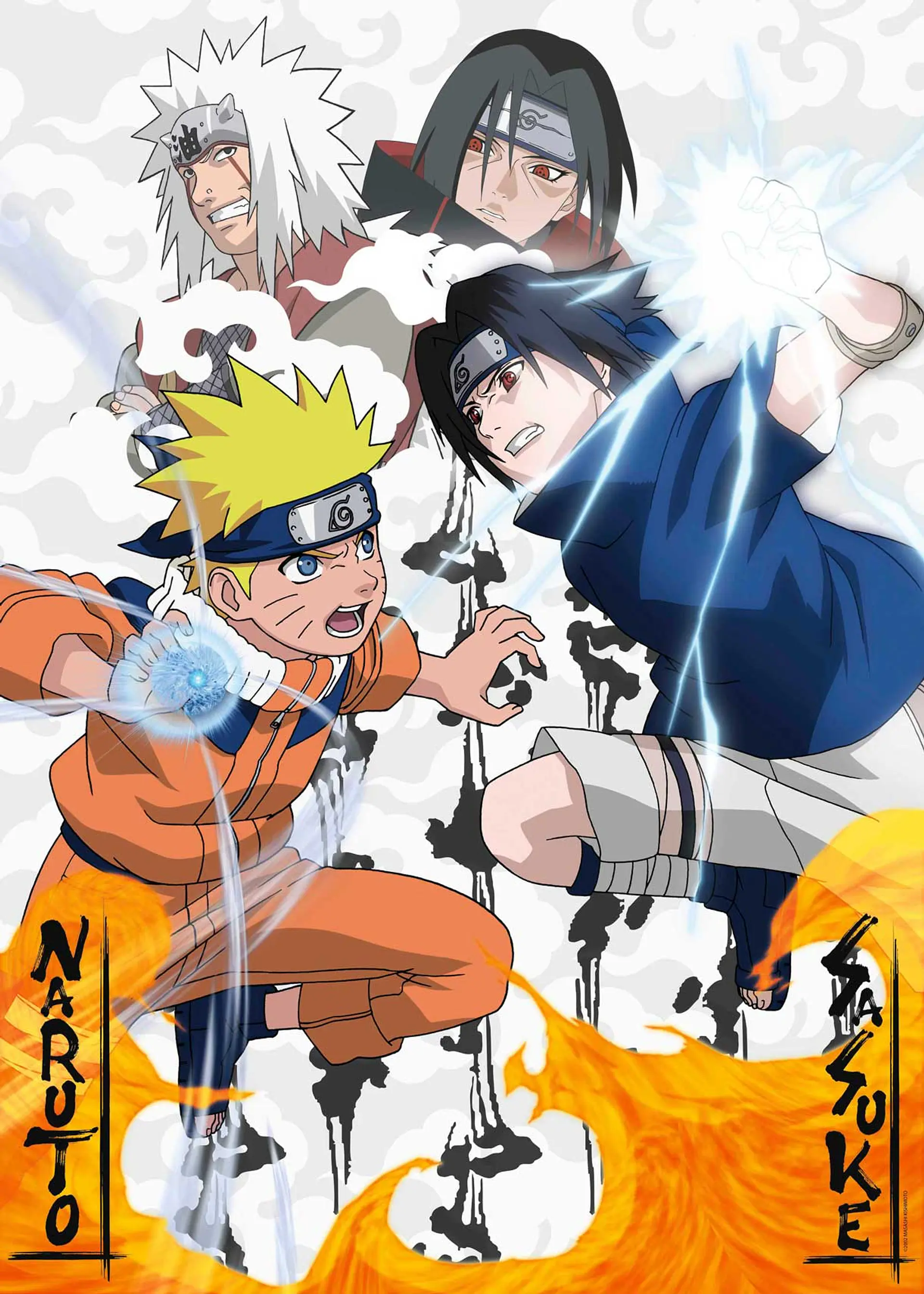 Puzzle 1000 Piezas | Naruto y Sasuke 2