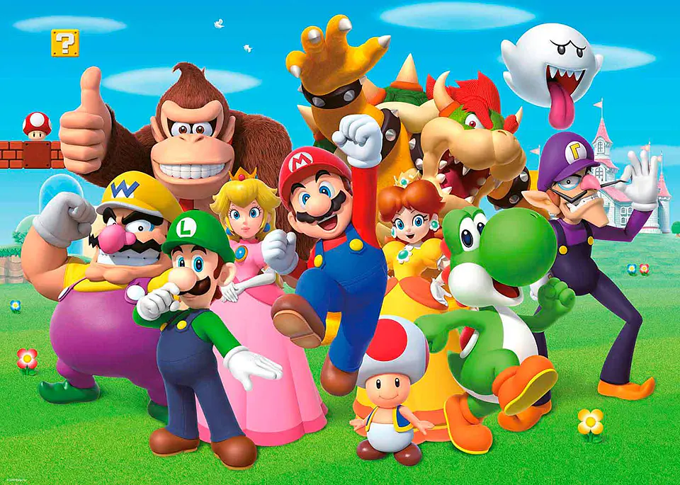 Puzzle 1000 Piezas | Super Mario Bros 2