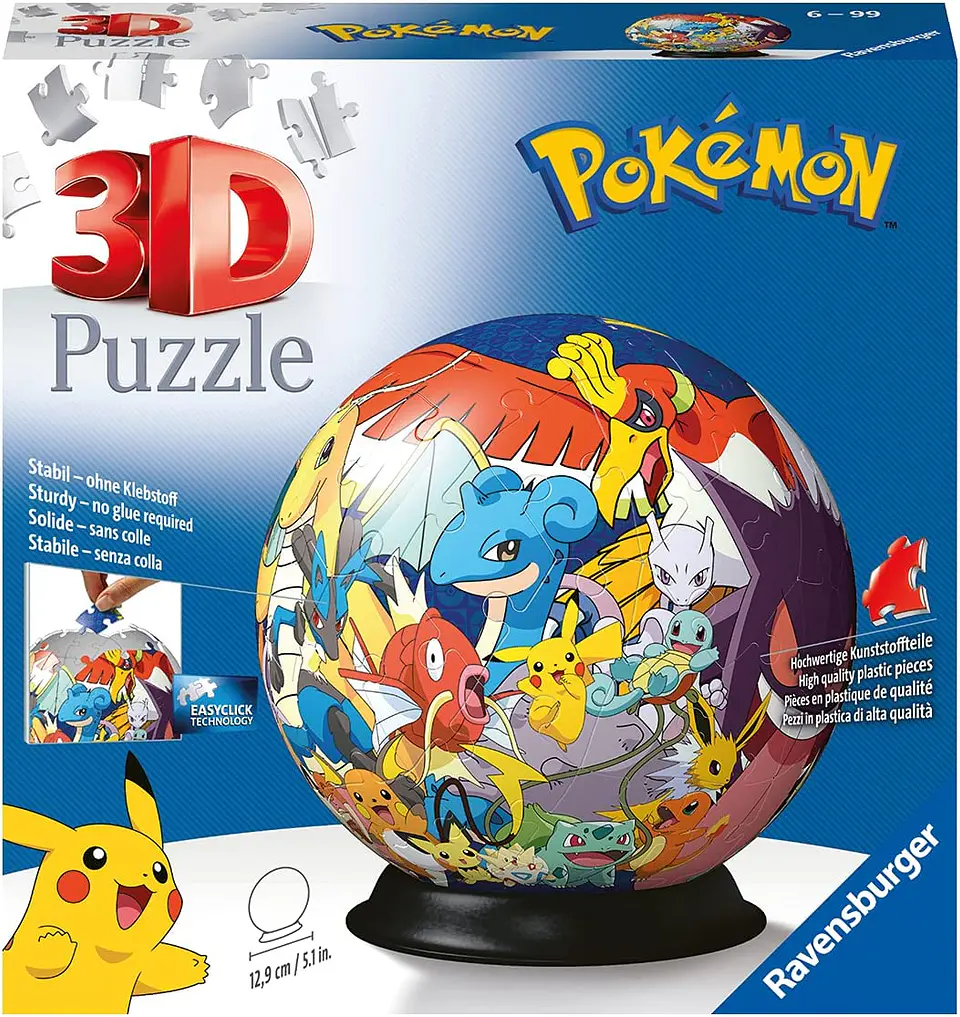 Puzzleball 72 Piezas | Pokémon 1