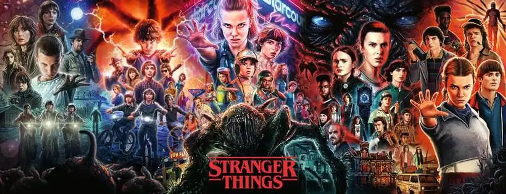 Puzzle 1000 Piezas Panorámico | Stranger Things 2