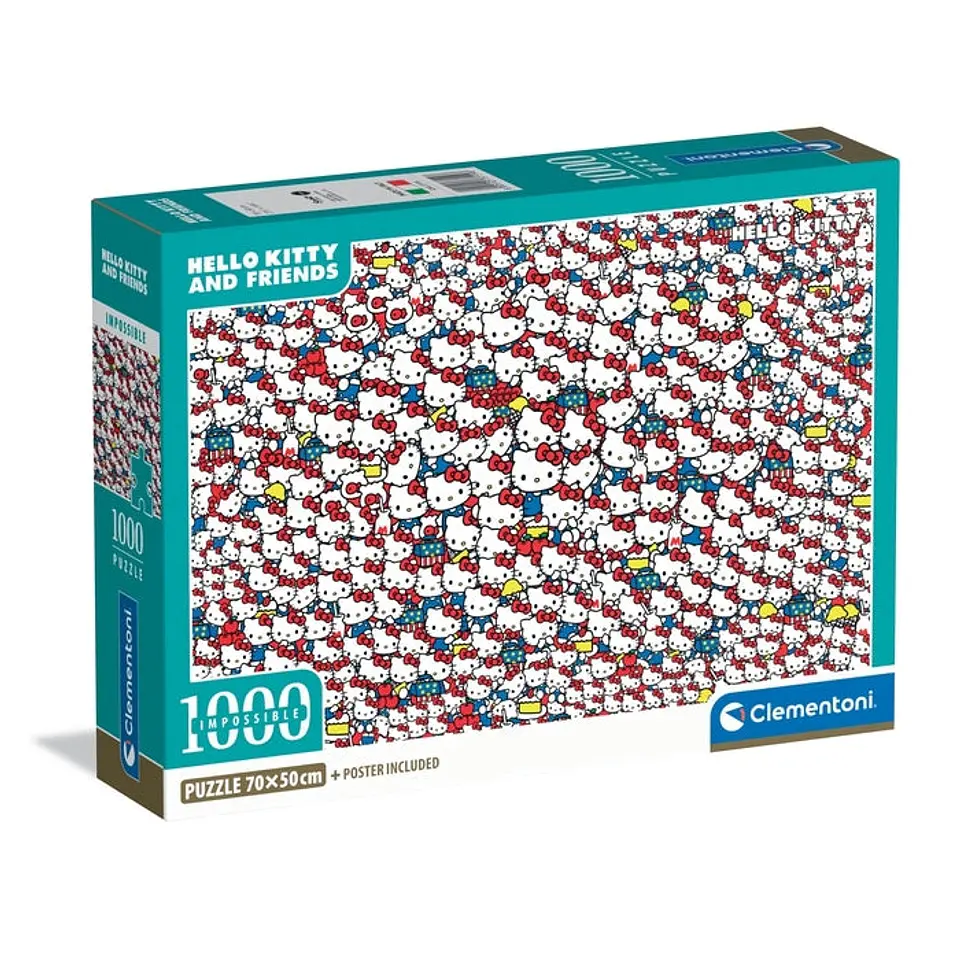 Puzzle 1000 Piezas | Hello Kitty Imposible 1