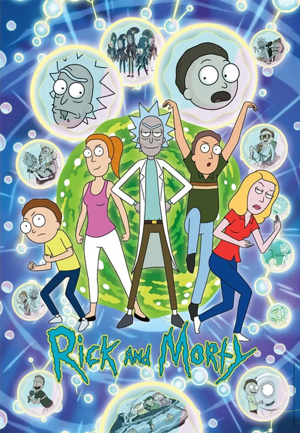 Puzzle 1000 Piezas | Rick and Morty - Portales 2