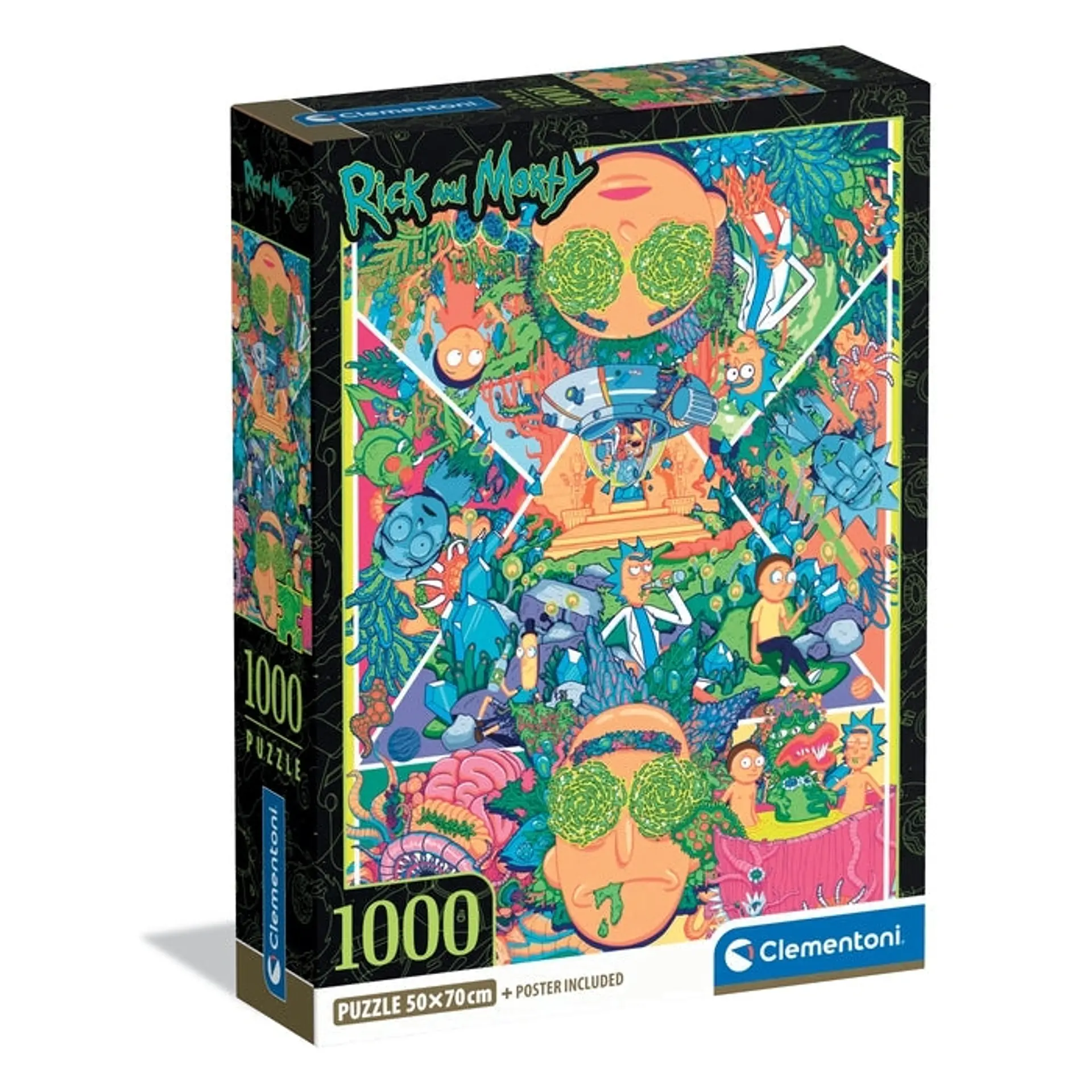 Puzzle 1000 Piezas | Rick and Morty - Universo Psicodélico 1