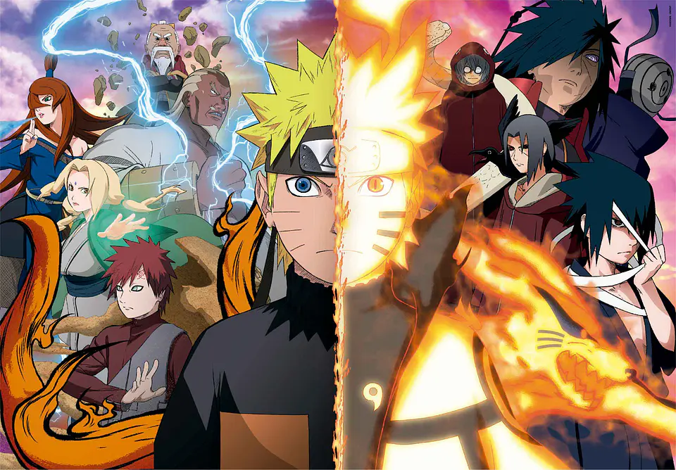 Puzzle 500 Piezas | Naruto Shippuden 2