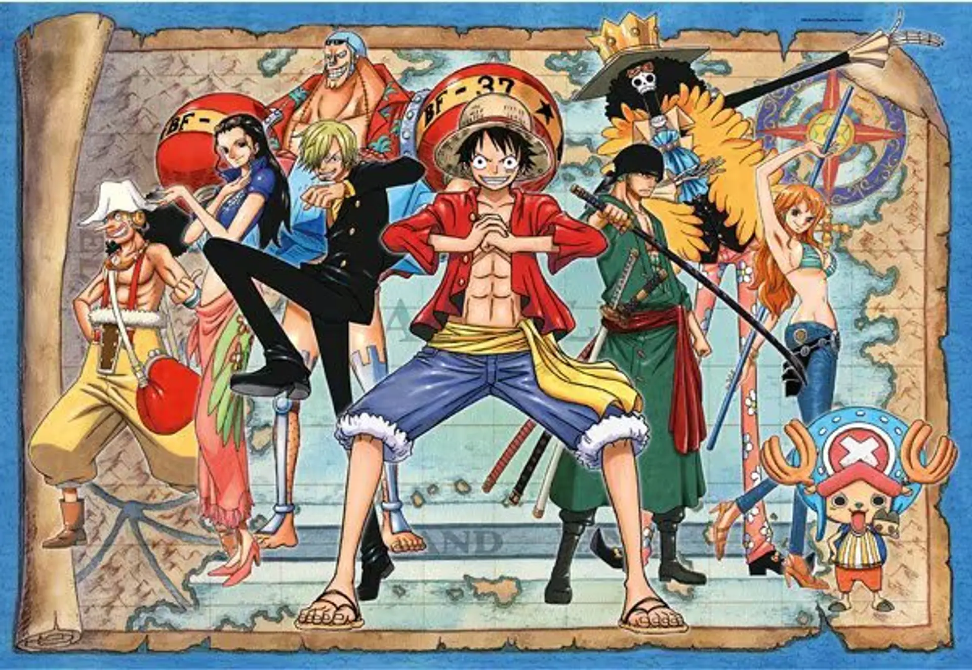 Puzzle 500 Piezas | One Piece - Luffy y su Tripulación 2
