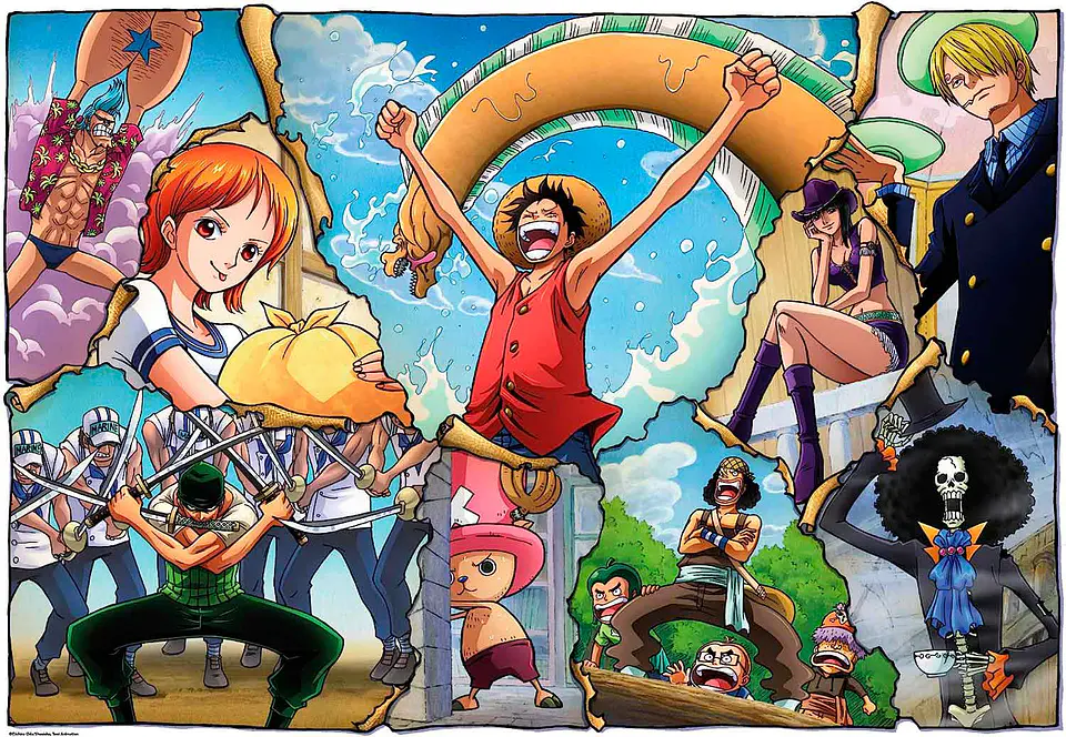 Puzzle 500 Piezas | One Piece - Sombrero de Paja 2