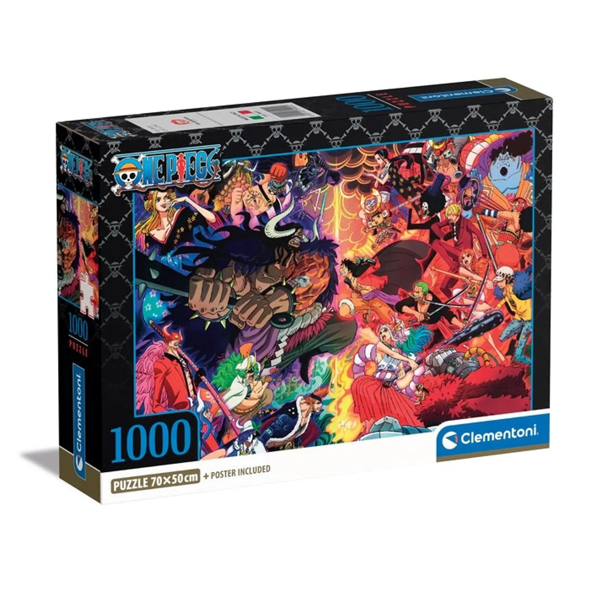 Puzzle 1000 Piezas | One Piece Wano Mugiwaras vs Piratas Bestias 1