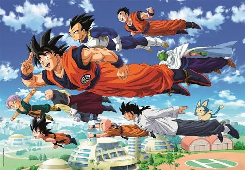 Puzzle 1000 Piezas | Dragon Ball Z Flying 2