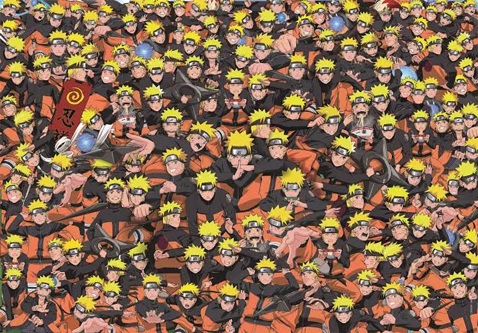 Puzzle 1000 Piezas | Naruto Shippuden Imposible  2