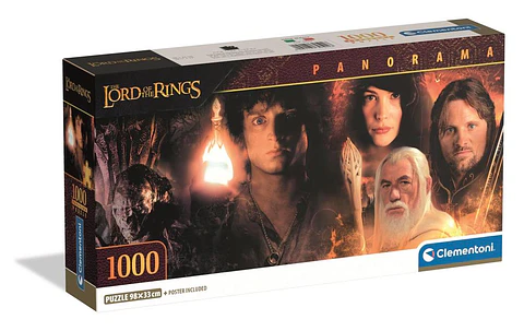 Puzzle 1000 Piezas Panorámico | El Señor de los Anillos