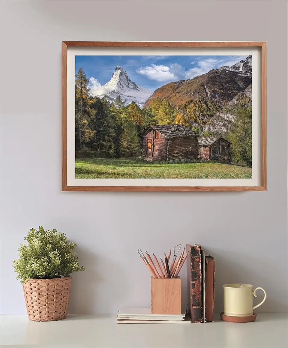Puzzle 500 Piezas | El Encanto del Matterhorn 3