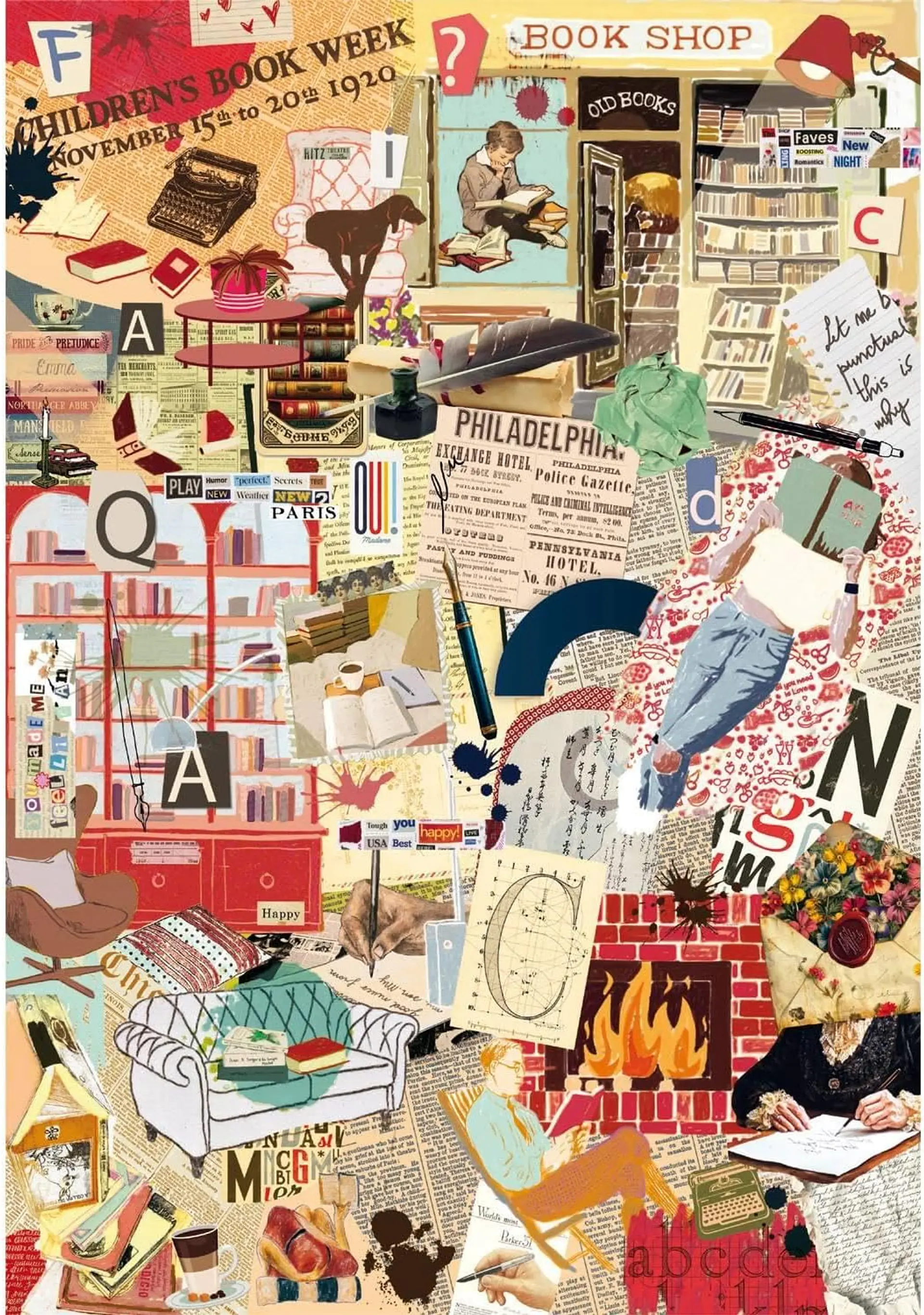 Puzzle 1000 Piezas | More Is More: Libros y Escritura 2