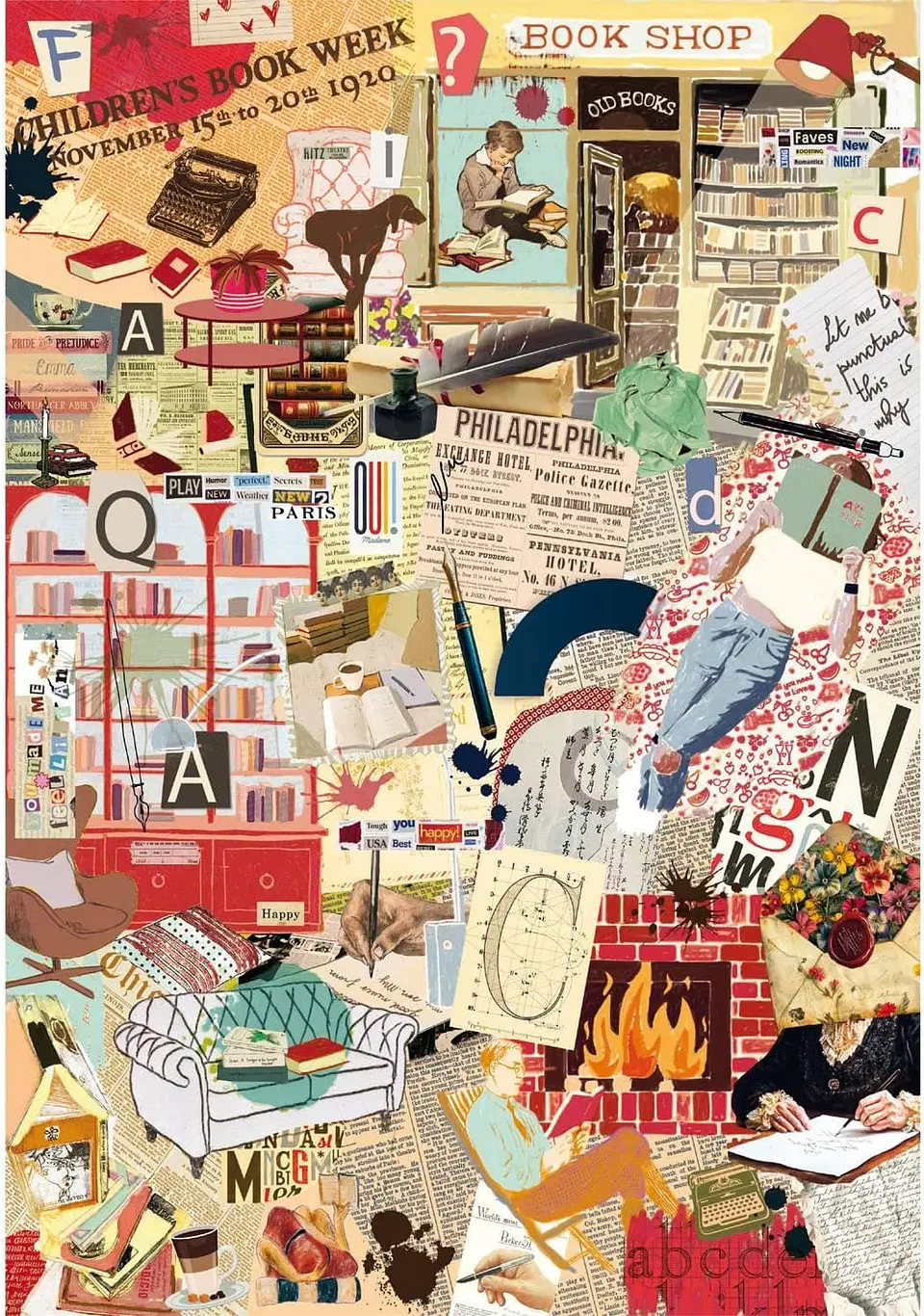 Puzzle 1000 Piezas | More Is More: Libros y Escritura 2
