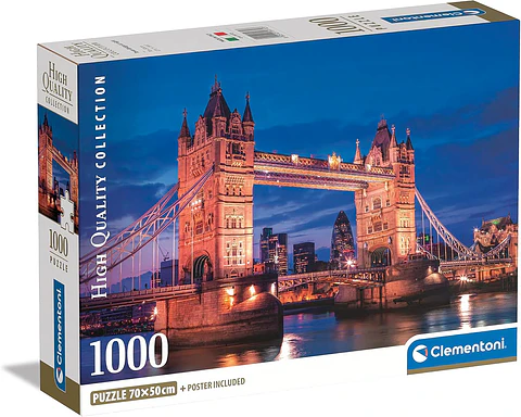 Puzzle 1000 Piezas | Tower Bridge de Noche