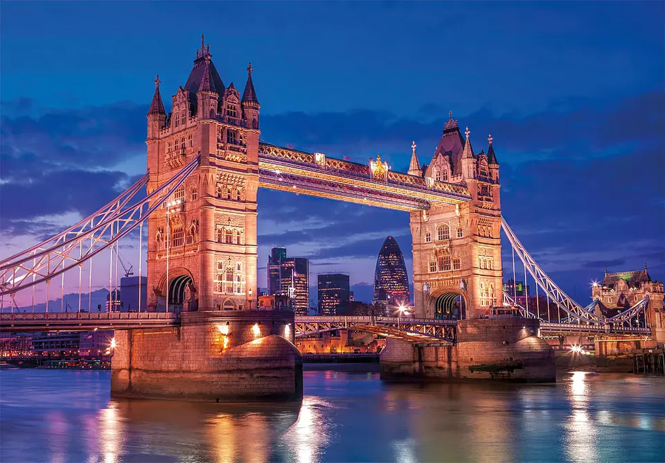 Puzzle 1000 Piezas | Tower Bridge de Noche 3