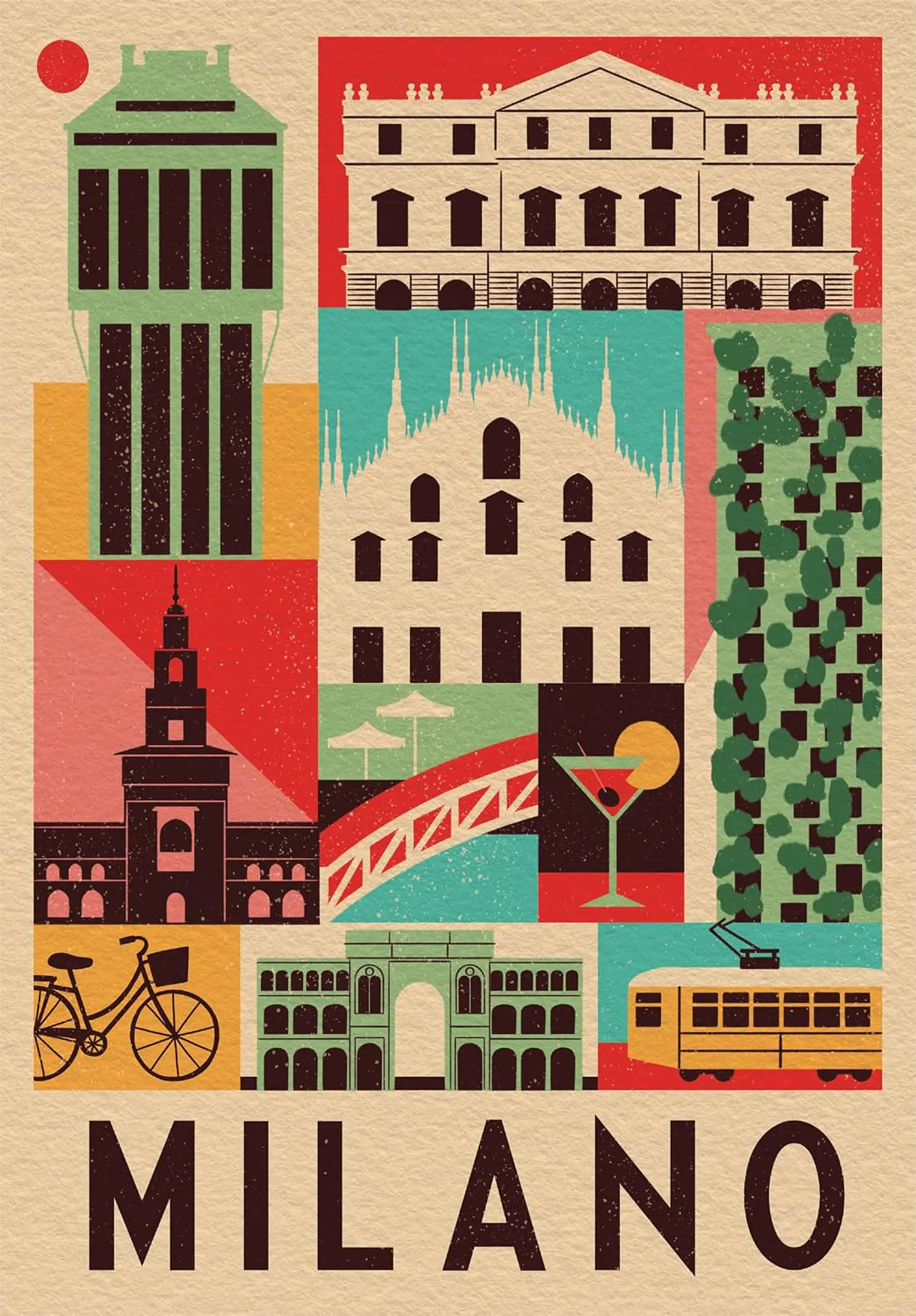 Puzzle 1000 Piezas | Style in the City: Milán 2