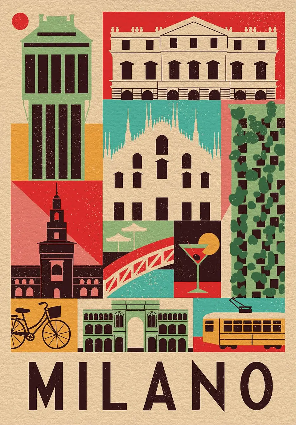 Puzzle 1000 Piezas | Style in the City: Milán 2