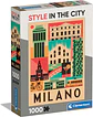 Puzzle 1000 Piezas | Style in the City: Milán - Miniatura 1