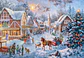 Puzzle 1000 Piezas Panorámico | Preparándose para Navidad - Miniatura 2