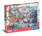 Puzzle 1000 Piezas Panorámico | Preparándose para Navidad - Miniatura 1
