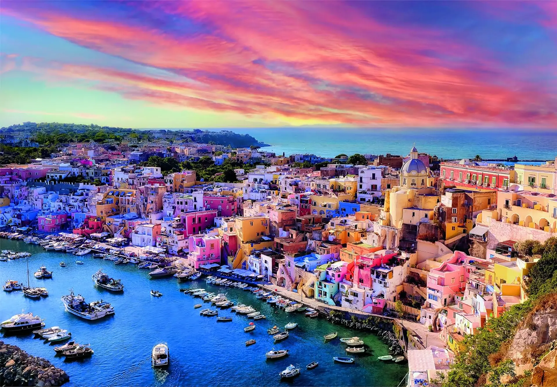 Puzzle 1500 Piezas | Isla de Procida, Italia 2