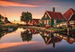 Puzzle 1500 Piezas | Zaanse Schans, Países Bajos - Miniatura 2