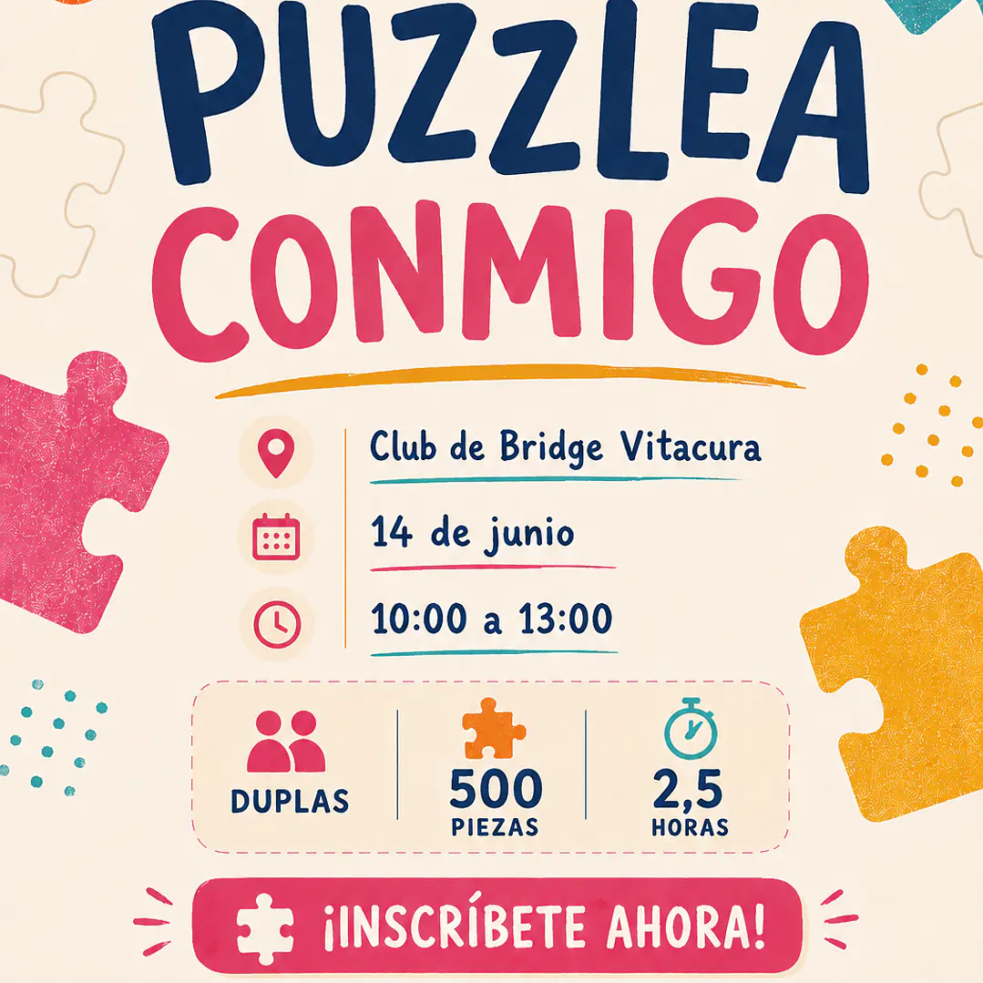 🧩 2º Gran Torneo Puzzlea Conmigo 2026 – Duplas Adulto  1