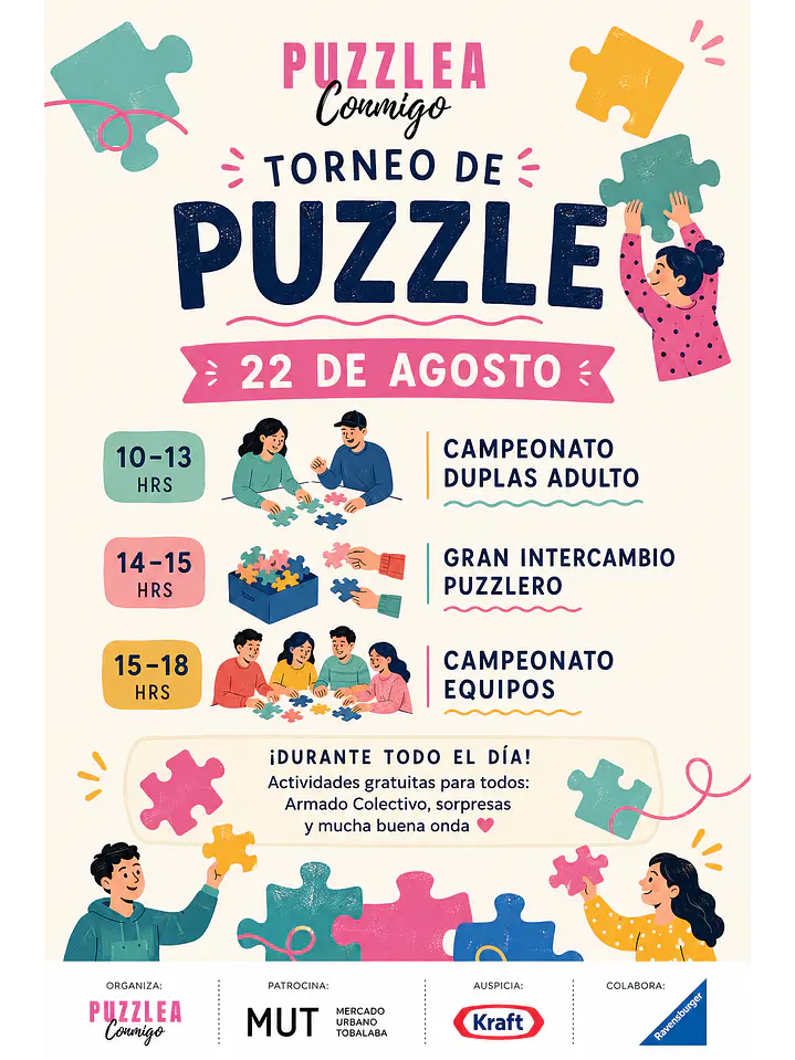 🧩 GRAN TORNEO MUT - Duplas Adulto - Sábado 22 de Agosto - 10:00 1