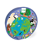 PUZZLE 45PCS CON FORMA, MUNDO - Miniatura 2