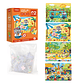 LEVEL UP PUZZLES NIVEL 2 CUATRO ESTACIONES, 4 PUZZLES  - Miniatura 1