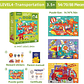 LEVEL UP PUZZLEs NIVEL 4 VEHICULOS, 3 PUZZLES - Miniatura 2