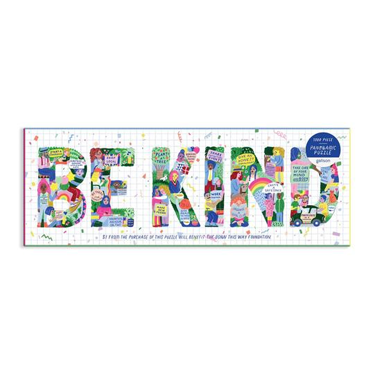 PUZZLE 1000 PCS, BE KIND 3
