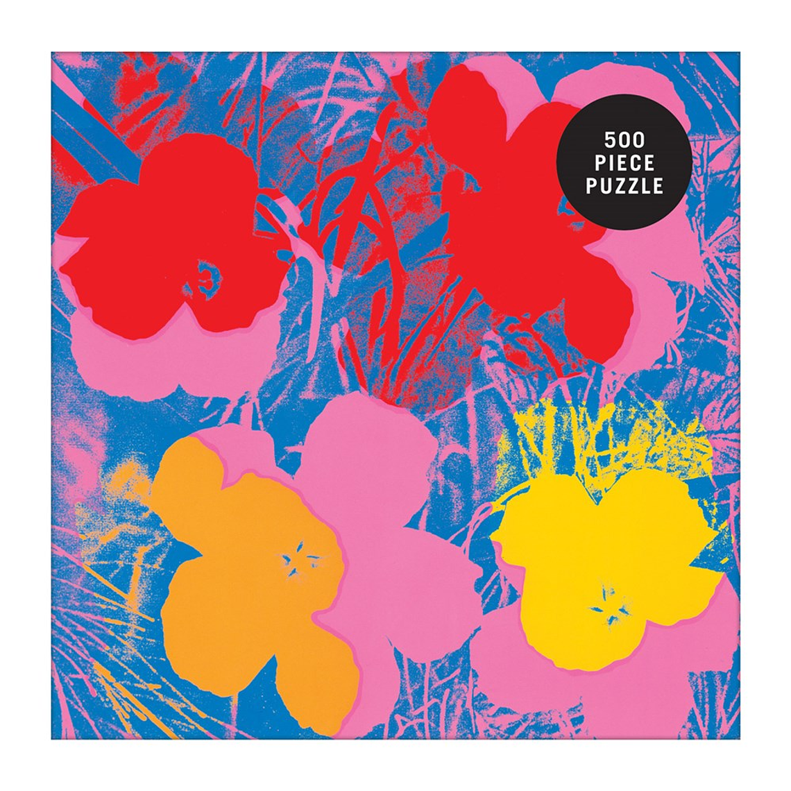 PUZZLE 500PCS, FLORES DE ANDY WARHOL 3